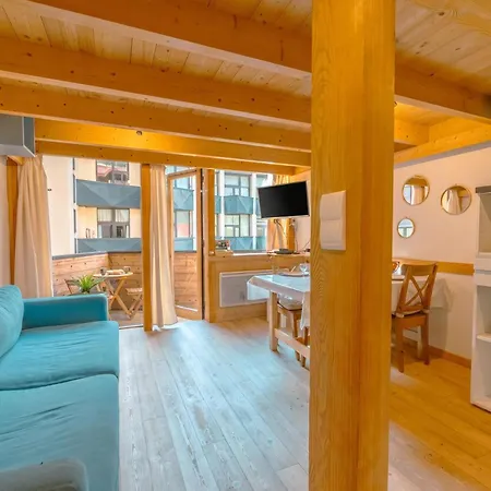 Grand Roc C322 From Slopes 280m, Parking & Wifi - Happy Апартаменты